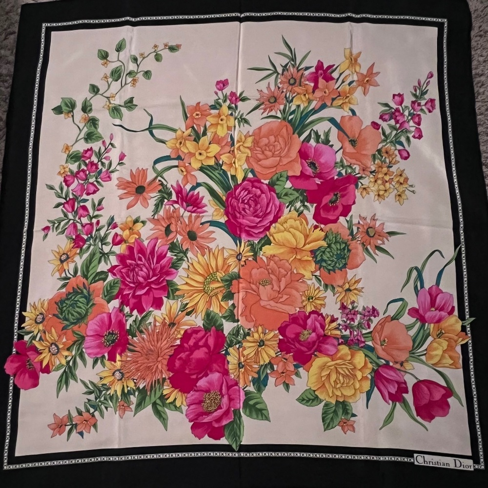 Vintage Christian Dior scarf